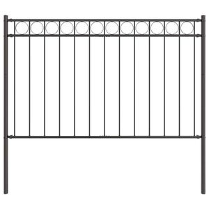 vidaXL Aitaelementti ASSEN Harmaa 170 x 130 cm Ter&auml;s