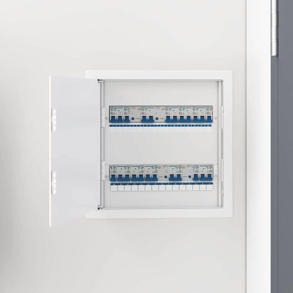 vidaXL P&auml;&auml;sypaneelit Valkoinen 30 x 30 cm ABS-muovi