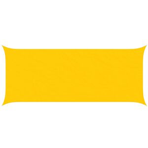vidaXL Aurinkosuojapurje Keltainen 6 x 2,5 m 100% polyesteri Oxford