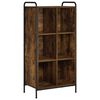 vidaXL Kirjahylly 57 x 33 x 111 cm Tekninen puu Savutammi
