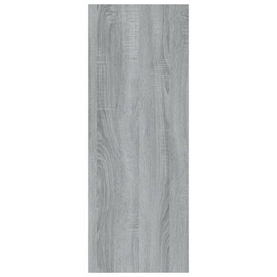 vidaXL Konsolipöytä harmaa Sonoma 78x30x80 cm tekninen puu