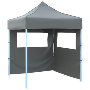 vidaXL Juhlateltta Antrasiitti 200 x 200 x 315 cm Oxford-kangas