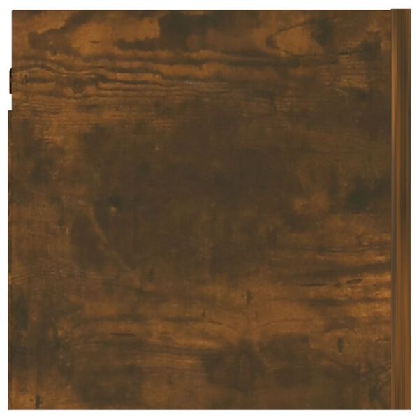 vidaXL Seinäkiinnitettävät TV-kaapit 8 kpl savutammi 30,5x30x30 cm