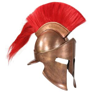 vidaXL Kreikkaisen sotilaan kyp&auml;r&auml; antiikki kopio LARP hopea ter&auml;s