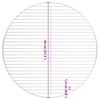 vidaXL Grilliritil&auml; py&ouml;re&auml; &Oslash;54 cm 304 ruostumaton ter&auml;s