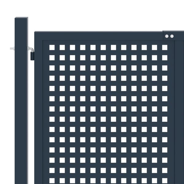 vidaXL Aitaportti antrasiitti 306x125 cm ter&auml;s