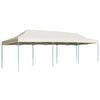 vidaXL Kokoontaittuva pop-up juhlateltta 3 x 9 m kerma