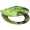 SCH&Uuml;TTE Duroplast WC-istuin Soft-Close GREEN GARDEN kuvio