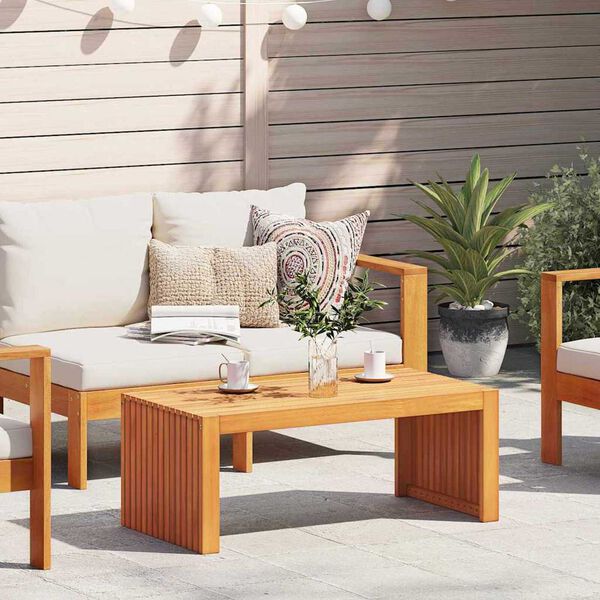 vidaXL Sivup&ouml;yt&auml; Ruskea 90 x 45 x 35 cm Tihe&auml; akasiapuu