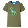 Lasten T-paita khaki 140