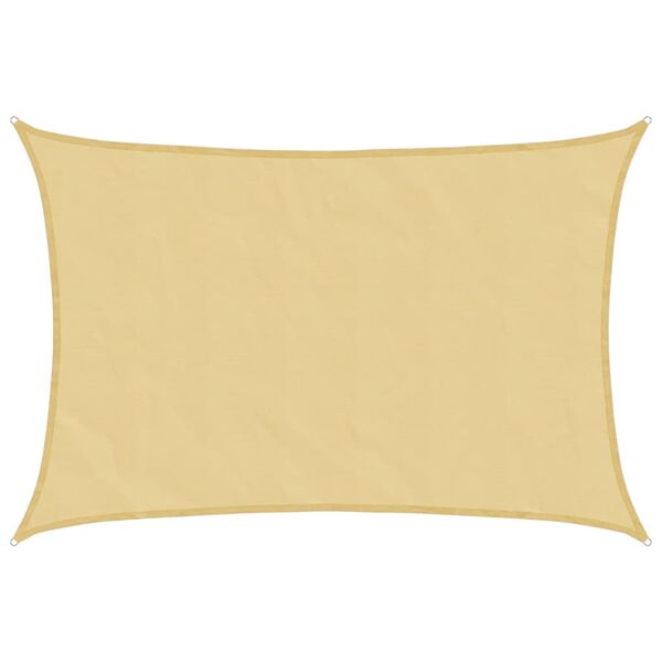 vidaXL Aurinkopurje hiekka 3x2 m 100% Oxford polyesteri