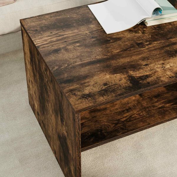 vidaXL Sohvap&ouml;yt&auml; Savup&auml;hkin&auml; 100 x 50 x 40 cm Tekninen puu