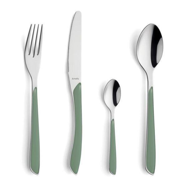 Amefa 24-osainen Aterinsarja Eclat vaaleanvihreä