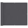 vidaXL Parvekkeen Verho Antrasiitti 100 x 600 cm Oxford-kangas