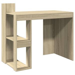 vidaXL Ty&ouml;p&ouml;yt&auml; Sonoma-tammi 103,5x56,5x94 cm tekninen puu