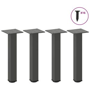 vidaXL Sohvap&ouml;yd&auml;n jalat 4 kpl antrasiitti 30-32 cm ter&auml;s