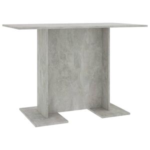 vidaXL Ruokap&ouml;yt&auml; betoninharmaa 110x60x75 cm tekninen puu