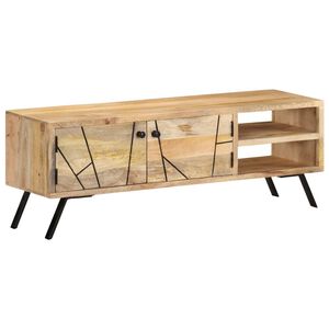 vidaXL TV-taso 110x30x40 cm t&auml;ysi mangopuu
