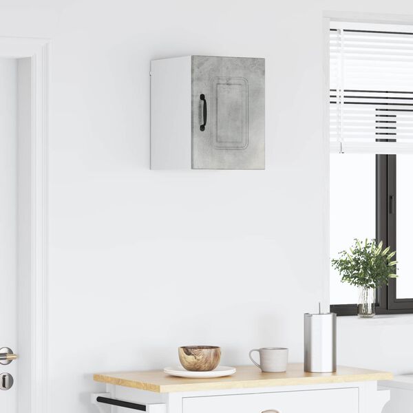 vidaXL Keitti&ouml;kaappi Kalmar Betoni Harmaa 30 x 31 x 40 cm Tekninen puu