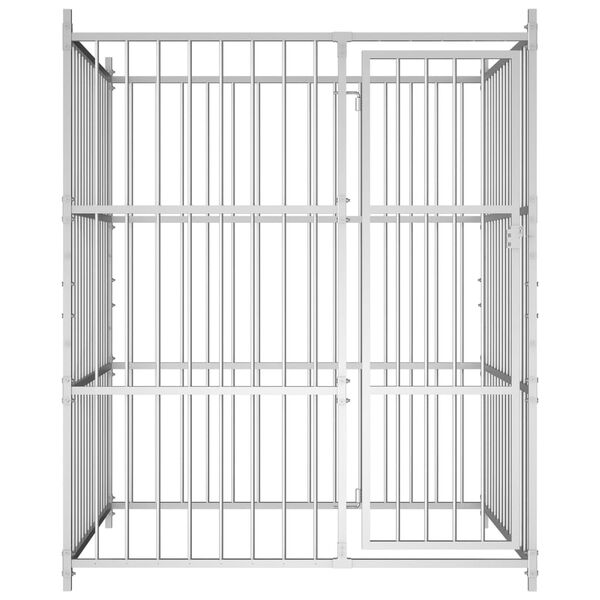 vidaXL Koiran ulkoh&auml;kki 150x150x185 cm