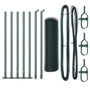 vidaXL Aitalatu Vihre&auml;