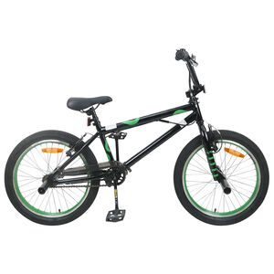 vidaXL BMX Py&ouml;r&auml; 20 Tuumaa yli 9-vuotiaille Musta