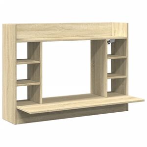 vidaXL Ty&ouml;p&ouml;yt&auml; sein&auml;lle Sonoma-tammi 105x48x75 cm tekninen puu