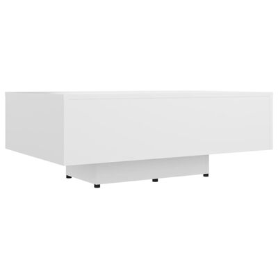 vidaXL Sohvapöytä valkoinen 85x55x31 cm lastulevy