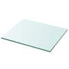 vidaXL Hyllypaneeli Kirkas Lasi 30x25 cm