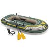 Intex Seahawk 2 T&auml;ytett&auml;v&auml; kumivene airoilla ja pumpulla 68347NP