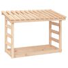 vidaXL Polttopuuteline 108x64,5x78 cm t&auml;ysi m&auml;nty