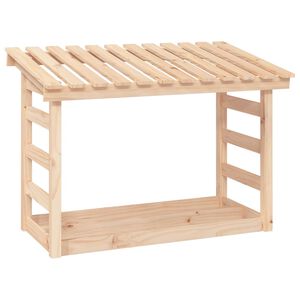 vidaXL Polttopuuteline 108x64,5x78 cm t&auml;ysi m&auml;nty