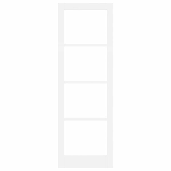 vidaXL Sis&auml;ovi ORKDAL Valkoinen Pohjustettu 78 x 232 cm