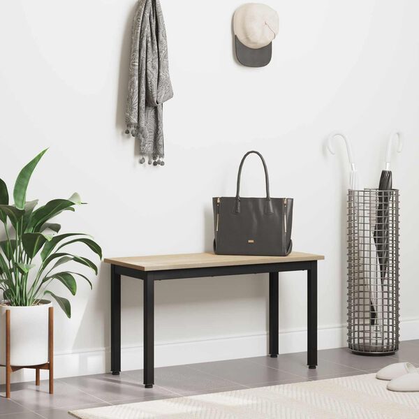 vidaXL Penkki Sonoma 80 x 35 x 45 cm Tekninen puu