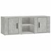 vidaXL TV-taso betoninharmaa 100x31,5x35 cm tekninen puu