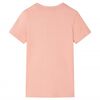 Lasten T-paita vaaleanoranssi 104