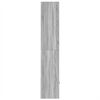 vidaXL Kirjahylly harmaa Sonoma 70x36x189 cm tekninen puu