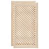 vidaXL Kaapin ovet ristikkomuotoilu 2 kpl 49,5x99 cm t&auml;ysi m&auml;nty