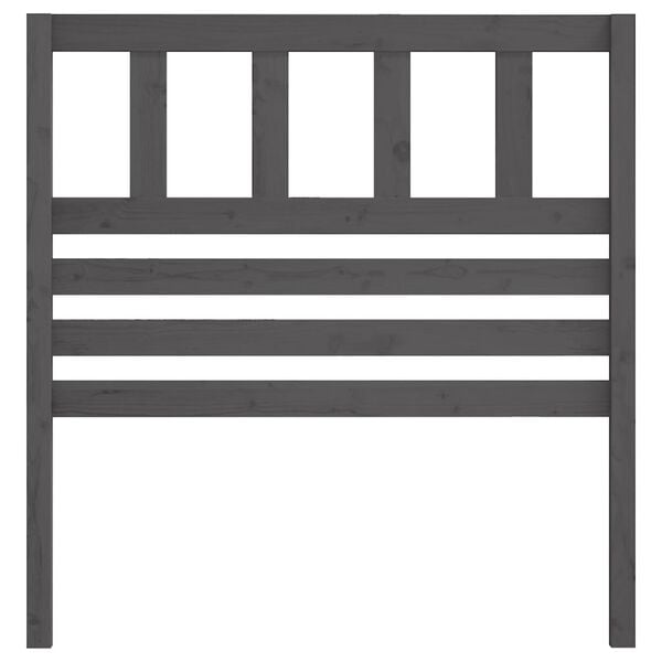 vidaXL S&auml;ngynp&auml;&auml;ty harmaa 96x4x100 cm t&auml;ysi m&auml;nty