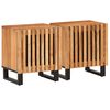 vidaXL Y&ouml;p&ouml;yd&auml;t 2 kpl 40x34x46 cm t&auml;ysi akaasiapuu