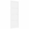 vidaXL Sis&auml;ovi 83 x 232 cm vaneri valkoinen