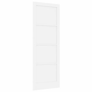 vidaXL Sis&auml;ovi valkoinen 83 x 232 cm vaneri
