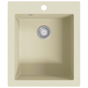 vidaXL Keitti&ouml;n pesuallas graniitti beige