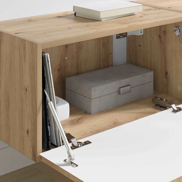 vidaXL TV-sein&auml;kaappi 2 pcs Taidekoivu 60 x 31 x 29,5 cm Tekninen puu