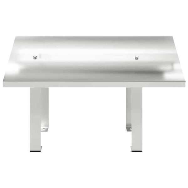 vidaXL Huppu Hopea 50 x 60 x 37 cm Ruostumaton ter&auml;s