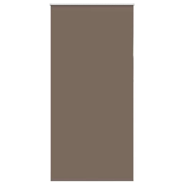 vidaXL Rullaverho Blackout kahvi 100x230 cm Kankaan leveys 95,7 cm