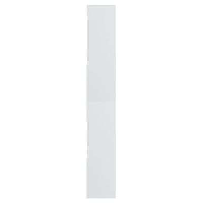 vidaXL Kirjahylly valkoinen 67x24x161 cm lastulevy