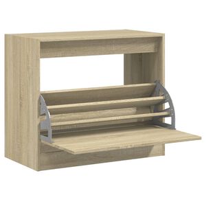 vidaXL Kenk&auml;kaappi Sonoma-tammi 80x42x69 cm tekninen puu