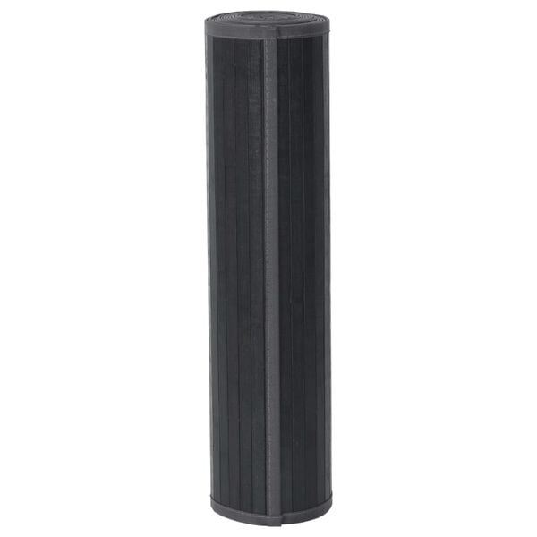 vidaXL Matto suorakaide harmaa 70x400 cm bambu