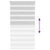 vidaXL Seepra rullaverho 80x100 cm kankaan leveys 75,9 cm polyesteri